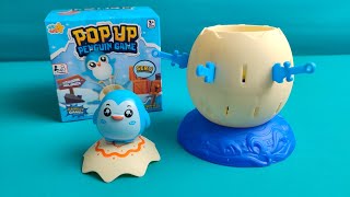 ASMR UNBOXING AND REVIEW POP UP GAME COLLECTION #popup #toys #toy #penguin screenshot 3