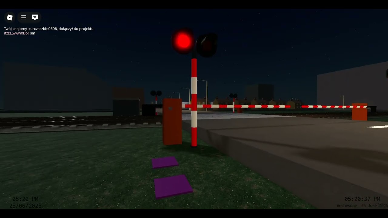 Przejazd Kolejowy | Polish Railway Crossing | Roblox
