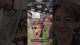 It Rained Inside Gen Con | Wyrd Games Weather Report #Shorts