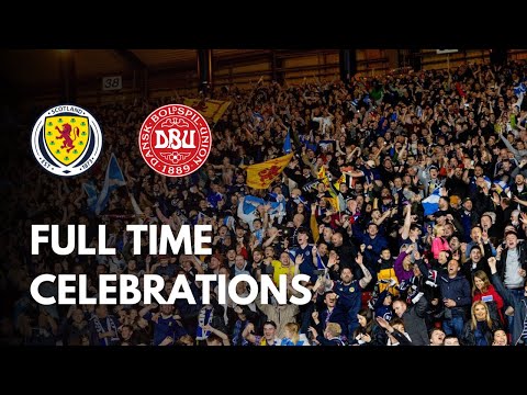 FULL TIME SCENES SCOTLAND MAKE THE WORLD CUP 