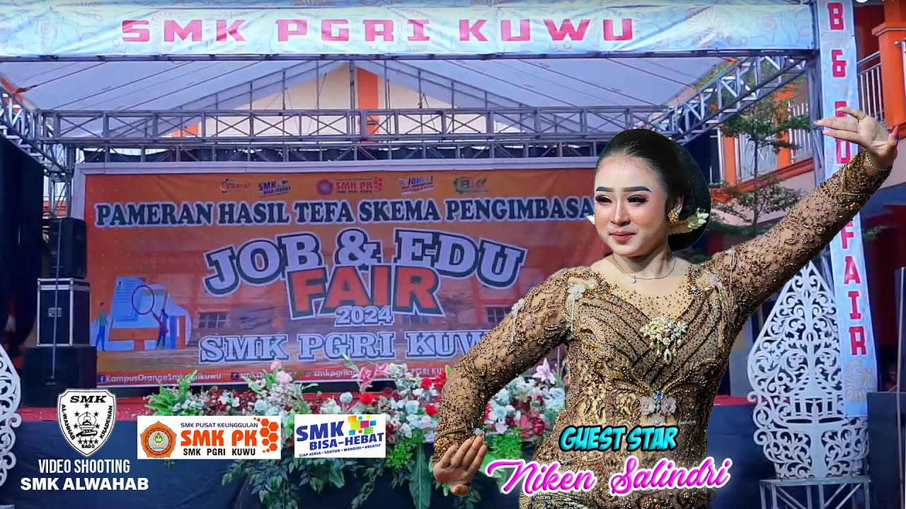 Live Streaming Pameran hasil tefa skema pengimbasan dan gelar karya smk pgri kuwu - niken salindri
