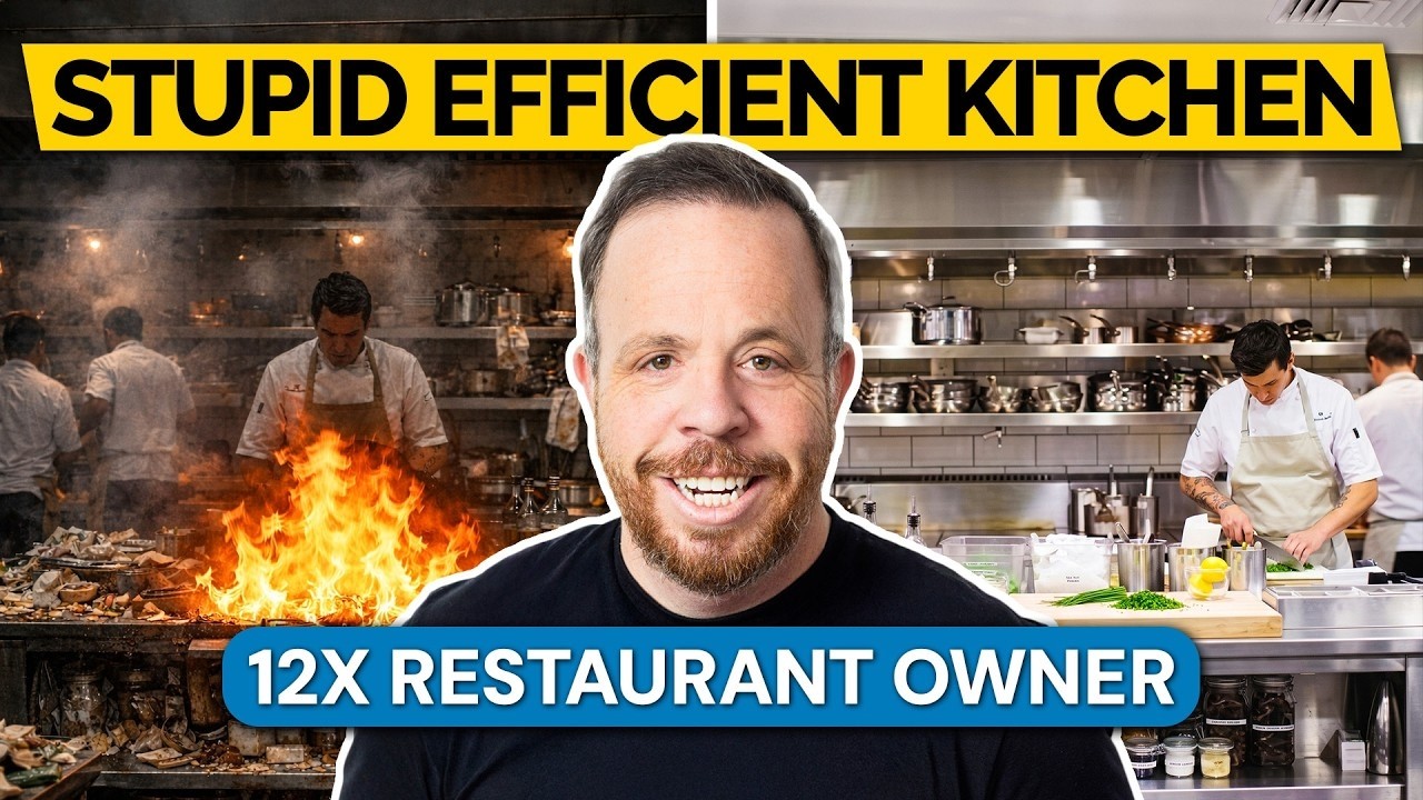 21 Years of Restaurant Kitchen Efficiency Advice in 12 Minutes