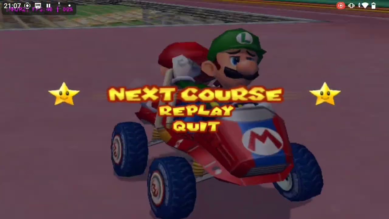 Mario kart double dash game cube Europe let's play france @cednationalbrut partie 6