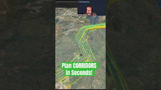 Drone Mapping Corridor Route in Seconds! #corridormission #ugcs #dronemapping
