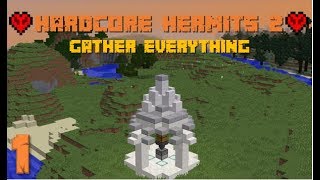 [EN] Minecraft - Hardcore Hermits - #1 - Gather Everything