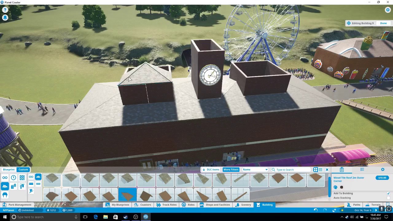 Planet Coaster NFPlanet 13 Station work