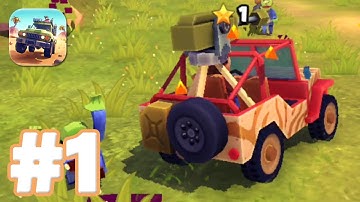 Zombie Offroad Safari - Gameplay Playthrough Part 1 (Android, iOS)