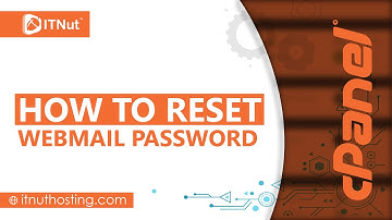 How to Reset Webmail Password - IT Nut Hosting