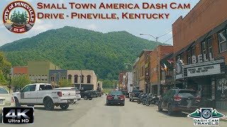 Small Town America Dash Cam Drive - Pineville, Kentucky