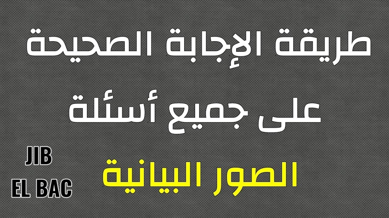 بكالوريا الأدب العربي: كيف تجيب عن جميع الأسئلة المتعلقة بالصور البيانية