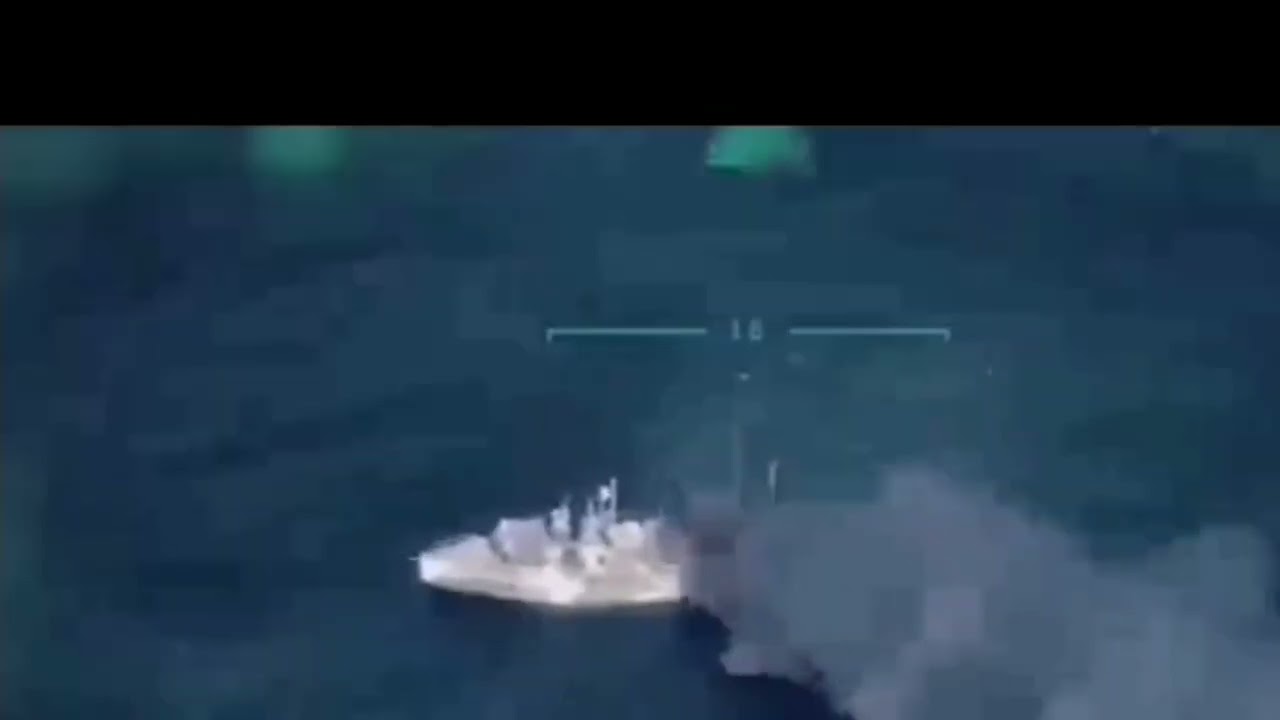 Ukraine Russia war | Footage of Raptor class boat hit by Ukrainian drone | SRI | Nbc