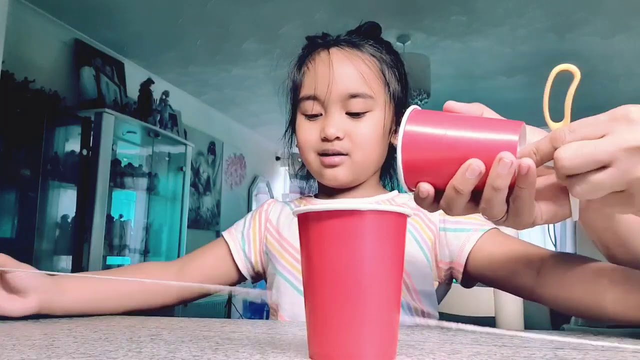 Making paper cup phone YouTube