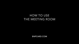 Meeting Room - Tutorial Video screenshot 5
