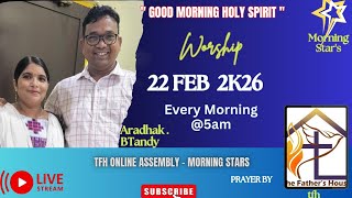 #GOOD MORNING HOLY SPIRIT #MORNING STARS - #Tfh Online Assembly's Personal Meeting Room