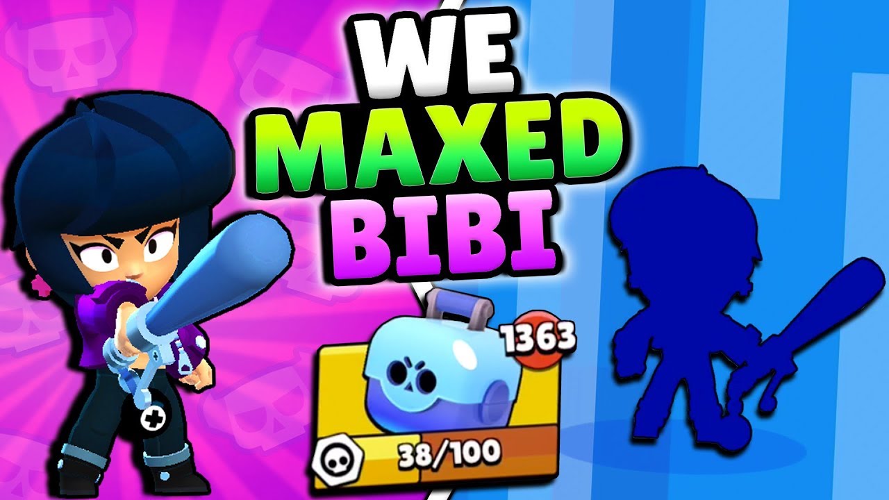 We Got Bibi Gemming Maxing New Brawler Bibi In Brawl Stars Max Bibi Showdown Gameplay Youtube - brawl stars rank 1 bibi