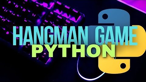 Python Project for Beginners Build Hangman Game #python #pythonprojects  #pythonforbeginners