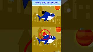 Christmas Sharks Spot the Difference | Part 3 | Little Fish Tales | #christmas #babyshark