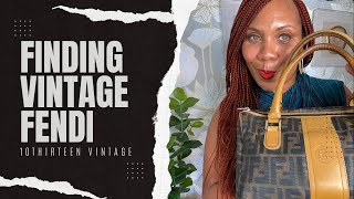 Finding Vintage Fendi, Luxury Beauty products, Luxury Brands at the Thrift!