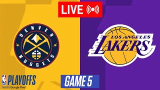 NBA LIVE! Los Angeles Lakers vs Denver Nuggets GAME 3 LIVE | April 26, 2024 | NBA Playoffs 2K24