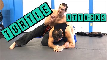 3 simple attacks when your opponent is in the turtle position