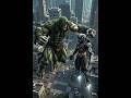 Robo Man vs Green Monster 🤖🟢 | AI Generated Superhero Fight #shorts #aigenerated #superherofight