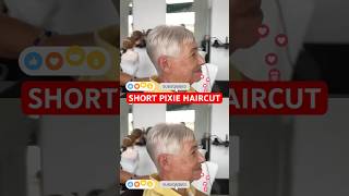 SHORT PIXIE HAIRCUT: Complete Tutorial Linked Below! 🔥🔥🔥