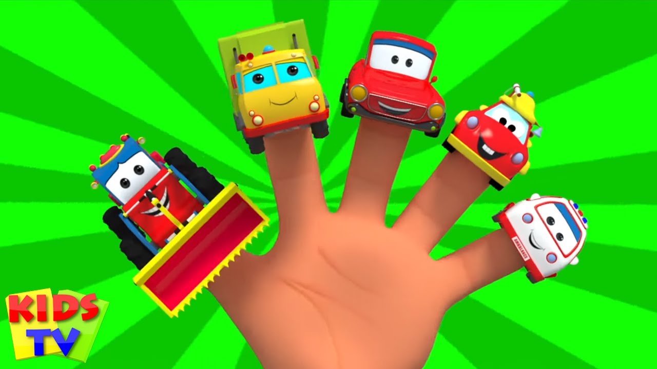 Veículos Família dos Dedos e Mais Canções Infantis para Crianças