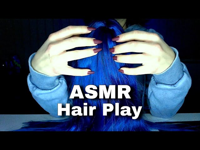 ASMR Hair Play - Head Massage - Scalp Scratching - No Talking 