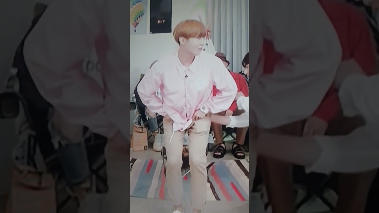 Naughty jk 😄 god save poor hobi baby