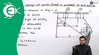 Problem 1 on Design of Bolts - Design of Bolted Joints - Design of Machine