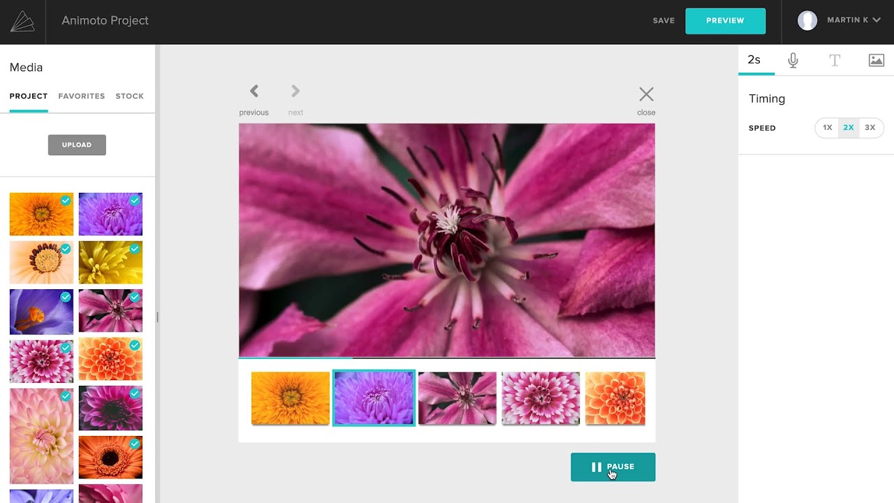 video marketing tools 2018 Introducing Animoto's Photo Burst Block