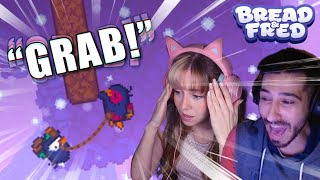 Celebrity She wouldn't Grab on! | Bread & Fred with my Girlfriend Wealth