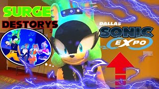 Surge the tenrec VERSUS Sonic Expo
