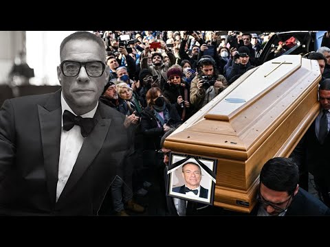 At Jean-Claude Van Damme's tragic funeral! Our condolences to all Hollywood fans, goodbye Jean