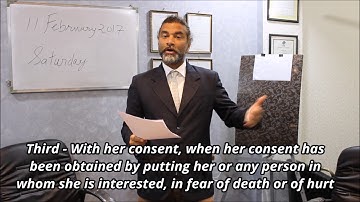 RAPE Definition Now Widened - Section 375 and 376 of IPC, 1860 | By Adv. Nithia