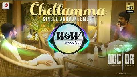 Doctor - Chellamma 8D song | Sivakarthikeyan | Anirudh Ravichander | Nelson Dilipkumar|WoW 8D musi