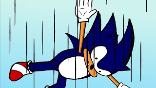 Sonic died doing what he loved the most