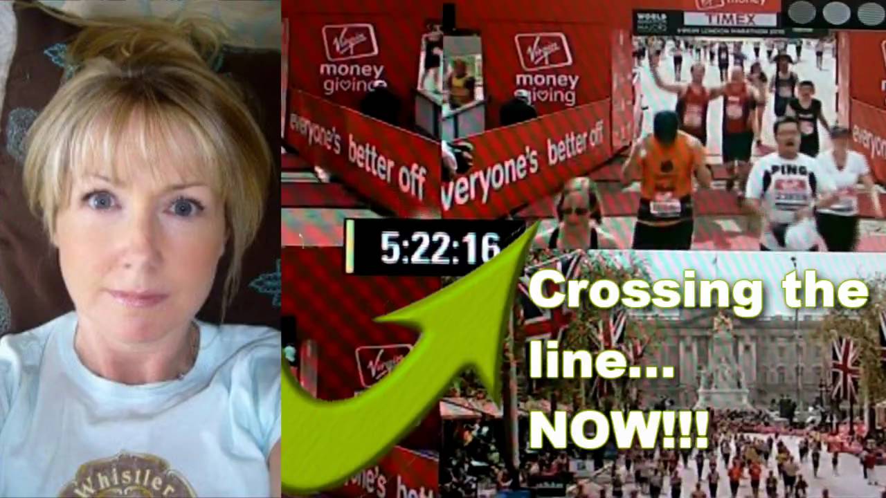Joanna Sayers - London Marathon 2010