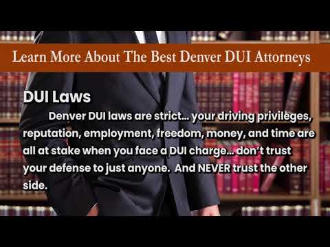 What to know about DUI's in Denver.