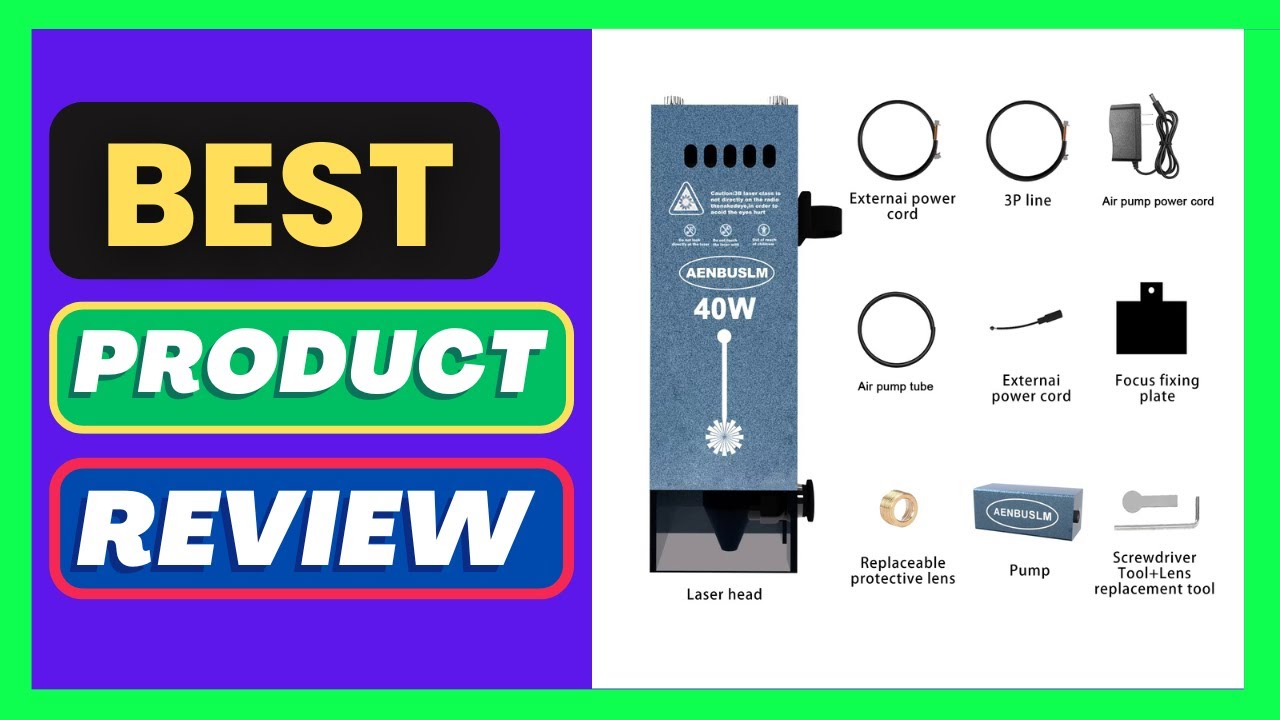 AENBUSLM 40W 80W Laser Engraver CNC Router Laser Engraving