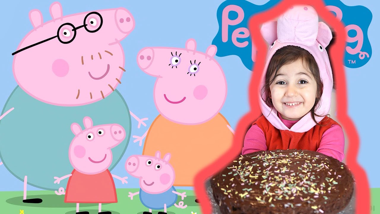 La Recette Facile Et Rapide Du Delicieux Gateau Au Yaourt Et Au Chocolat De Peppa Pig Pour Le Gouter Youtube