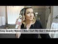 Easy Beachy Waves | How I Curl My Hair | MsGoldgirl