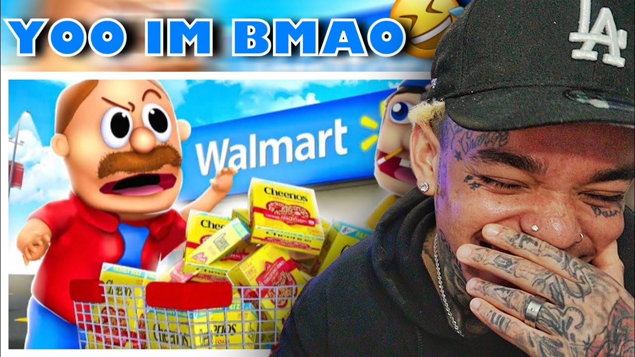 SML VR: Jeffy Goes To Walmart! [reaction]