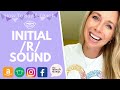 HOW TO SAY THE INITIAL "R" SPEECH SOUND: With HAND CUES (Speedy Speech Therapy)