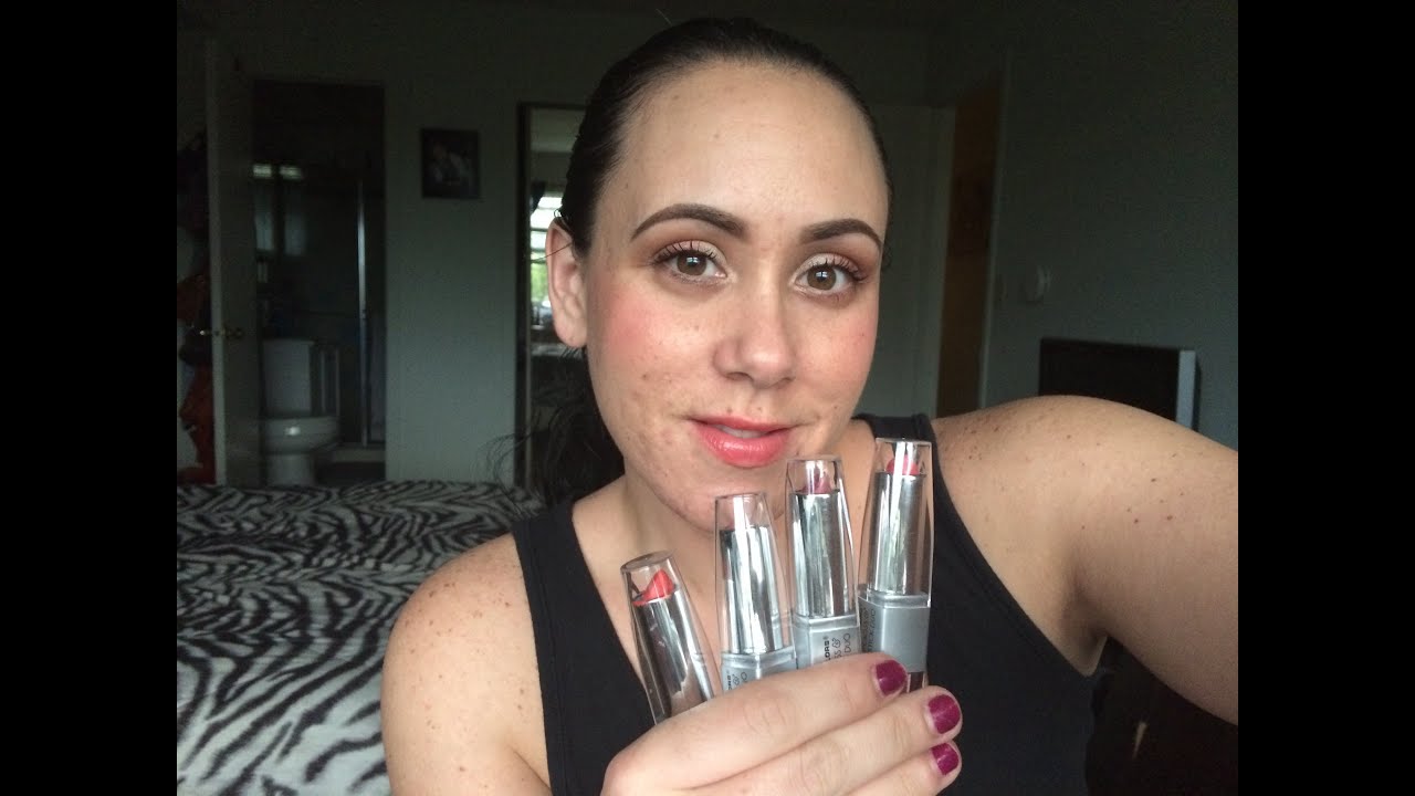 LA Colors Lipstick & Lipgloss duo swatches and review! YouTube