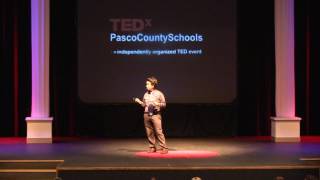 Cesar Chavez | Caleb Castorena | TEDxPascoCountySchools