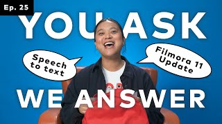Speed Ramping! Doctor Strange effect! Speech to Text?! | You Ask, We Answer Ep. 25
