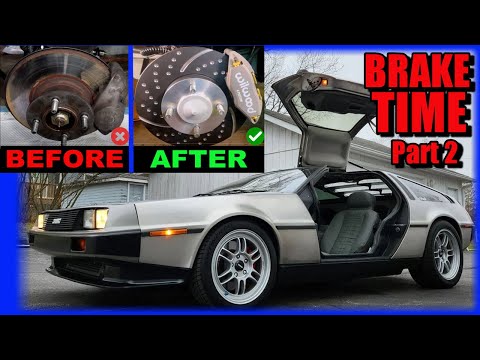 DeLorean Brake Upgrade + BIG News!!