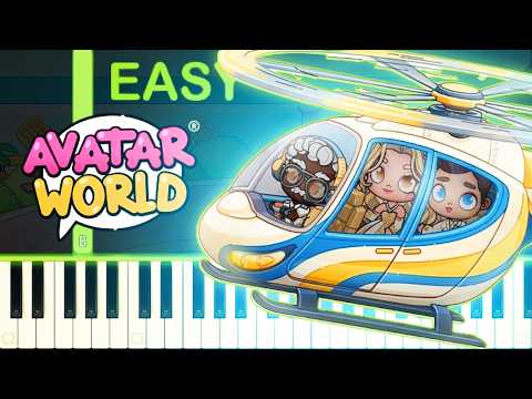 Stardust Grand Wedding Song | AVATAR WORLD - EASY Piano Tutorial
