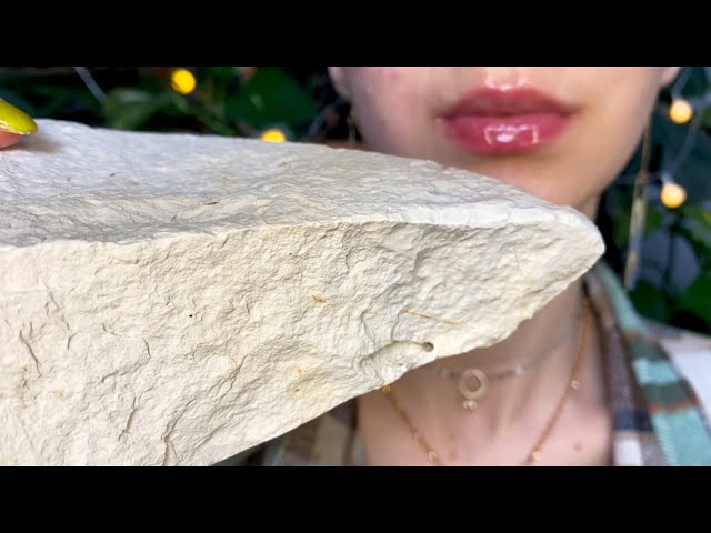 Мел + Соленая минеральная вода💧| Salt wet chalk | ASMR
